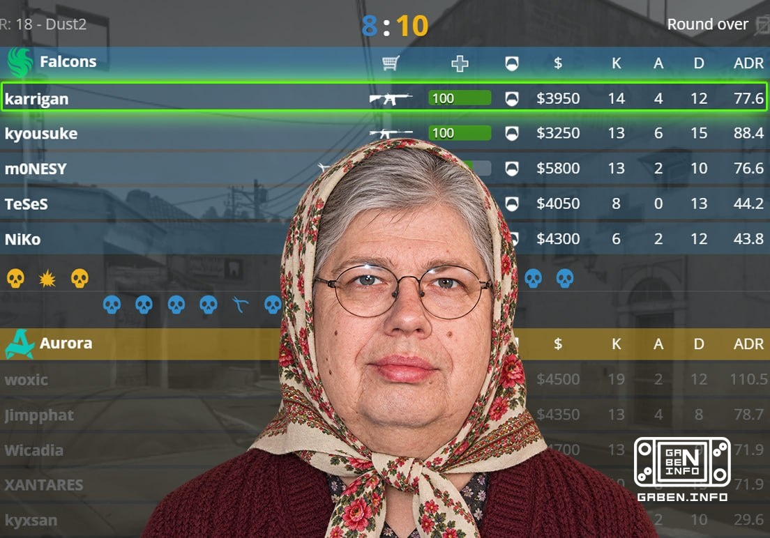 karrigan took the legitimate first place