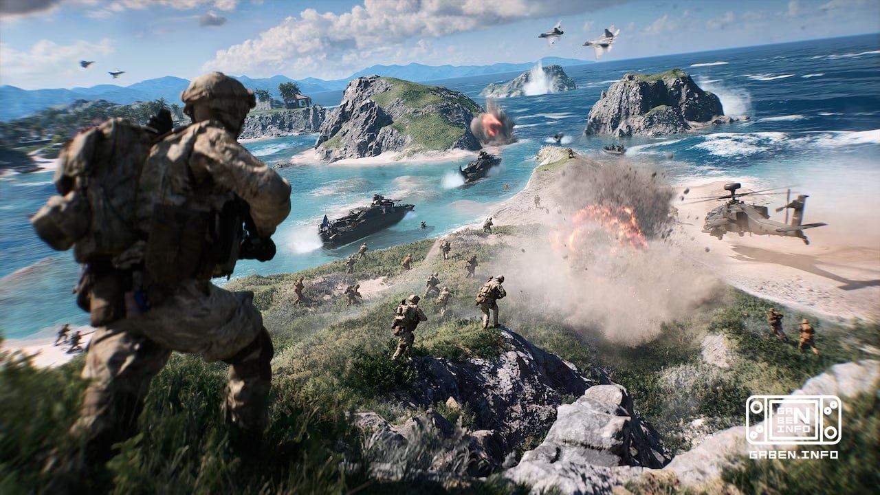 「バトルフィールド 6」はシーズン 4「パシフィック フロント」を開始しました。ボートを操作して海戦を行えるマップも追加された。
