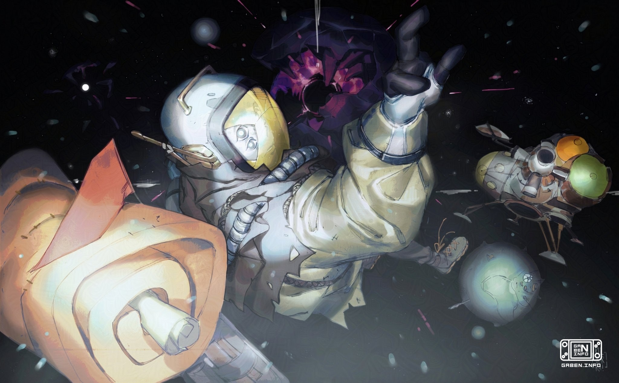 Outer Wilds by kilgaaaaaarra @hypewave