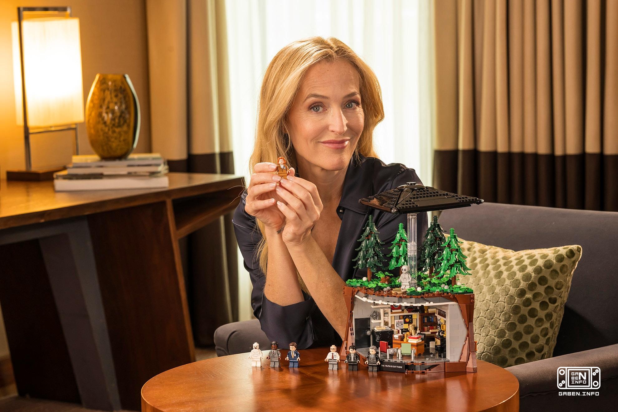 Lego lançará um conjunto baseado em Arquivo X Os fãs da série poderão montar uma clareira na floresta com um OVNI flutua...