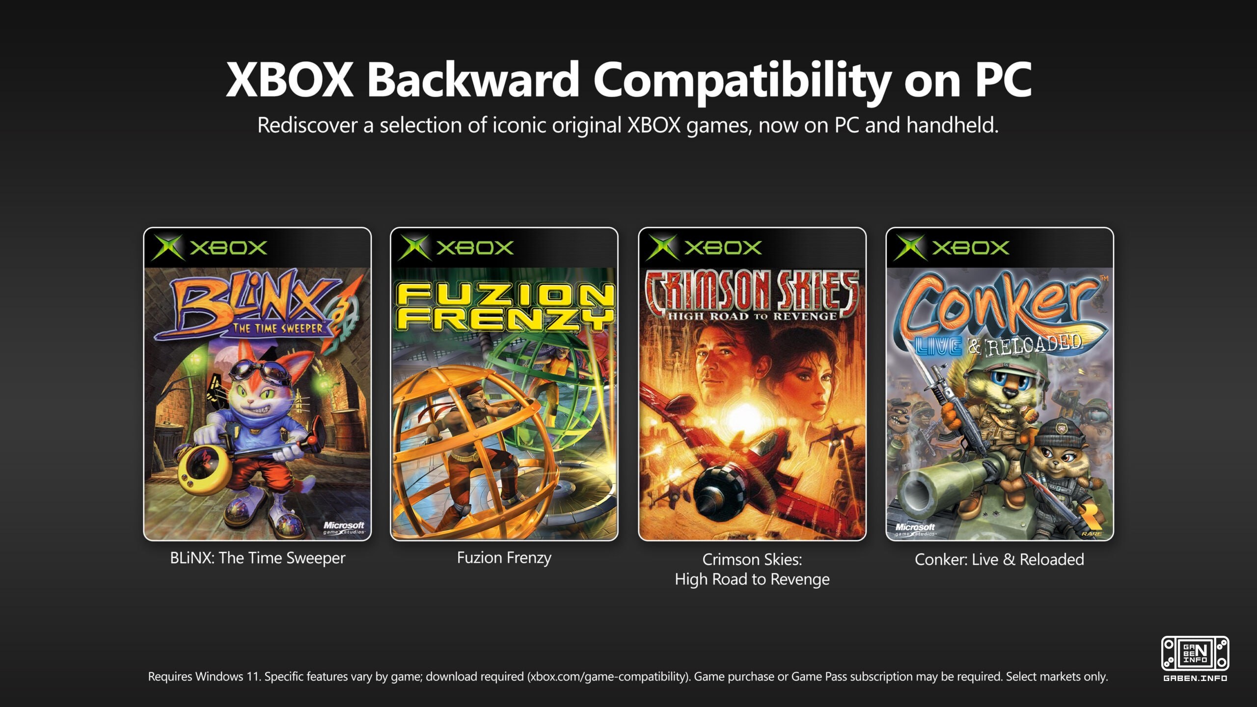 BREAKING: Xbox đã công bố khả năng tương thích ngược với các trò chơi PC cũ hơn. Đầu tiên đến là Conker: Live and Reload...