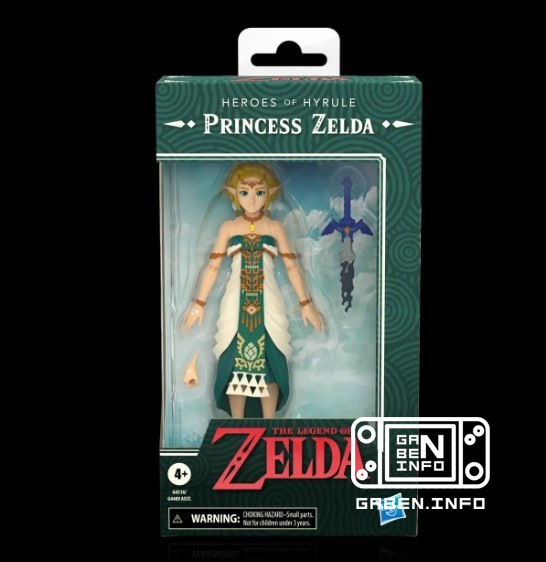 Primer vistazo a las figuras de acción de Hasbro basadas en The Legend of Zelda. Estas son Link, Zelda y Ganondorf de Te...
