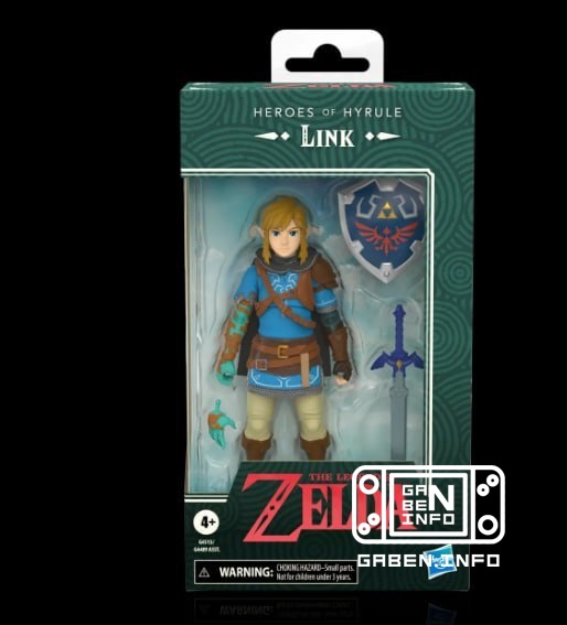 Primer vistazo a las figuras de acción de Hasbro basadas en The Legend of Zelda. Estas son Link, Zelda y Ganondorf de Te...