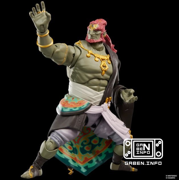 Primer vistazo a las figuras de acción de Hasbro basadas en The Legend of Zelda. Estas son Link, Zelda y Ganondorf de Te...