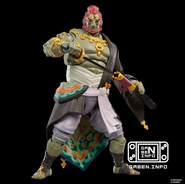 Primer vistazo a las figuras de acción de Hasbro basadas en The Legend of Zelda. Estas son Link, Zelda y Ganondorf de Te...