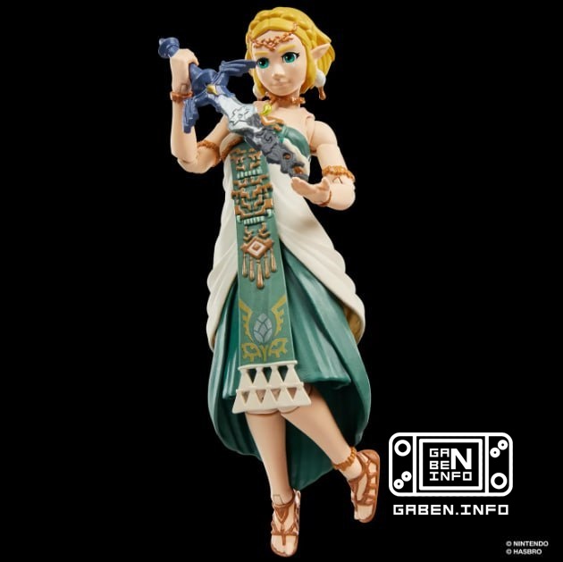 Primer vistazo a las figuras de acción de Hasbro basadas en The Legend of Zelda. Estas son Link, Zelda y Ganondorf de Te...