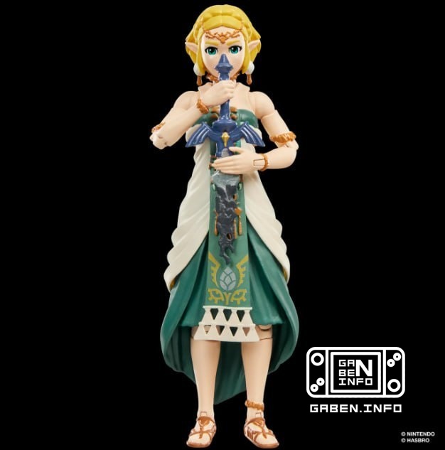 Primer vistazo a las figuras de acción de Hasbro basadas en The Legend of Zelda. Estas son Link, Zelda y Ganondorf de Te...