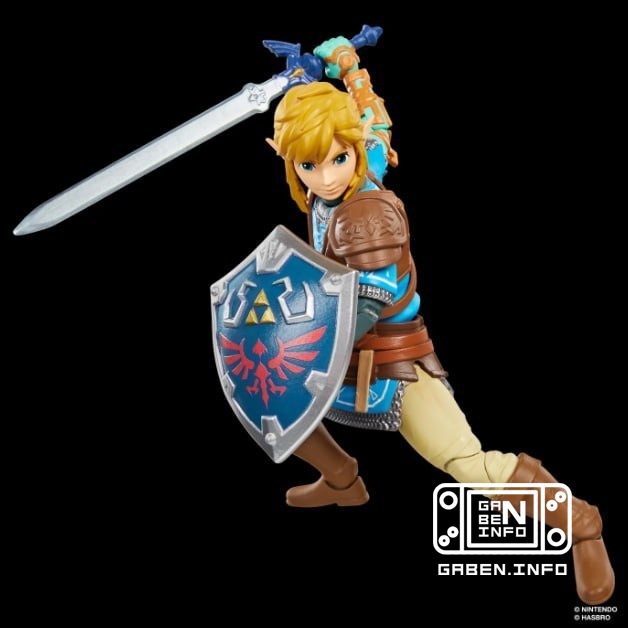 Primer vistazo a las figuras de acción de Hasbro basadas en The Legend of Zelda. Estas son Link, Zelda y Ganondorf de Te...