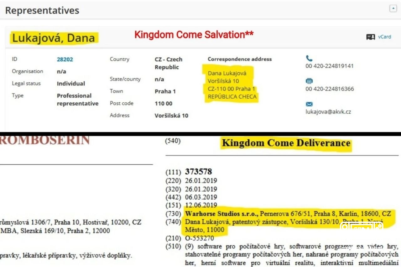 RUMOR: the new part of Kingdom Come will be subtitled Salvation. In any case, this is what the registered trademark hint...