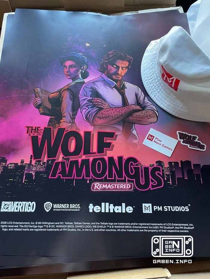 The Wolf Among Us با بار خودش به کامیک کان سن دیگو آمد. مهمانان می‌توانند از انواع نوشیدنی‌های مضمون (دو مورد برای انتخا...
