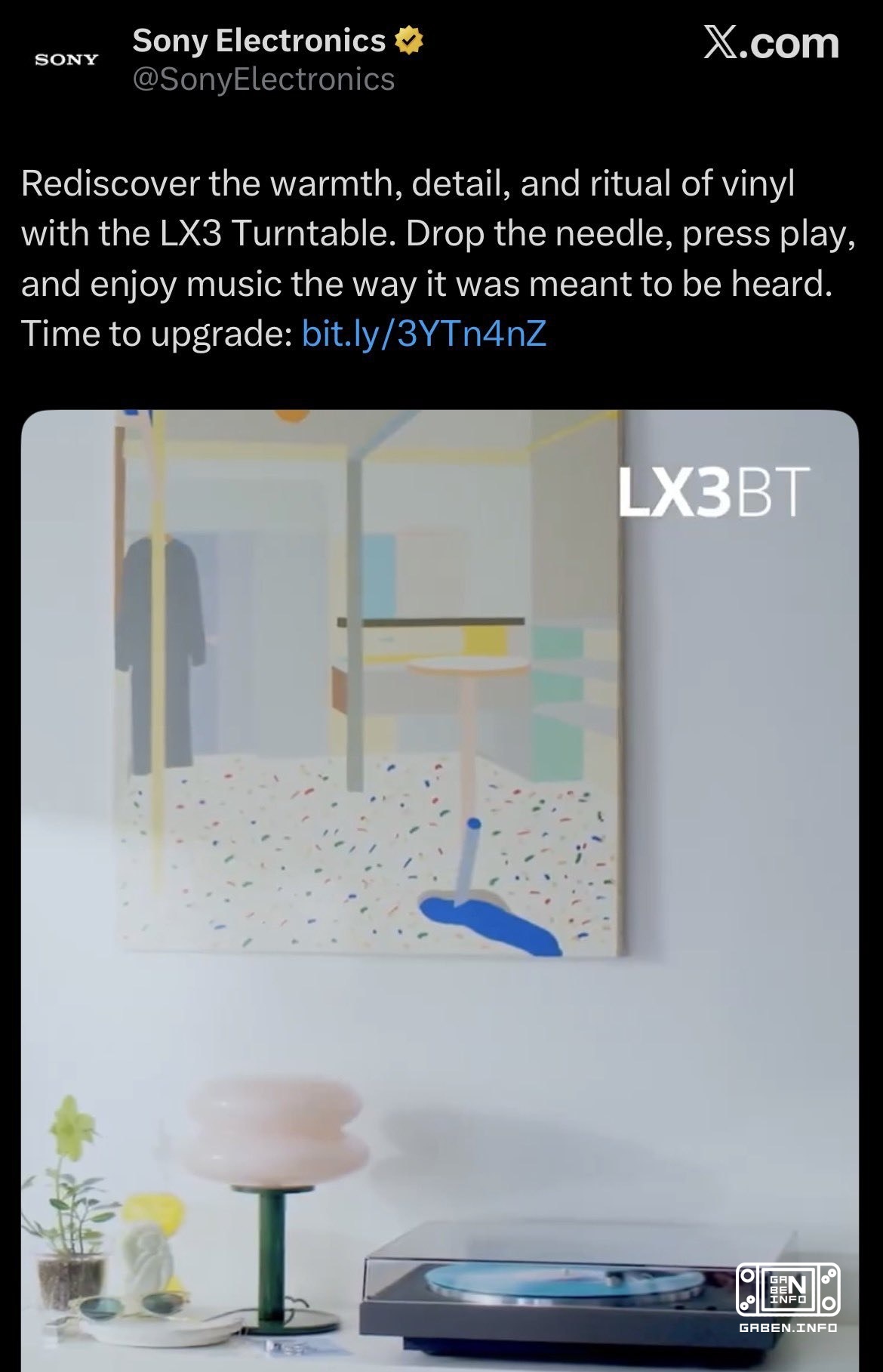 Sony advertises vinyl record players with the slogan "hear music the way it's meant to sound." Ironic given the company'...