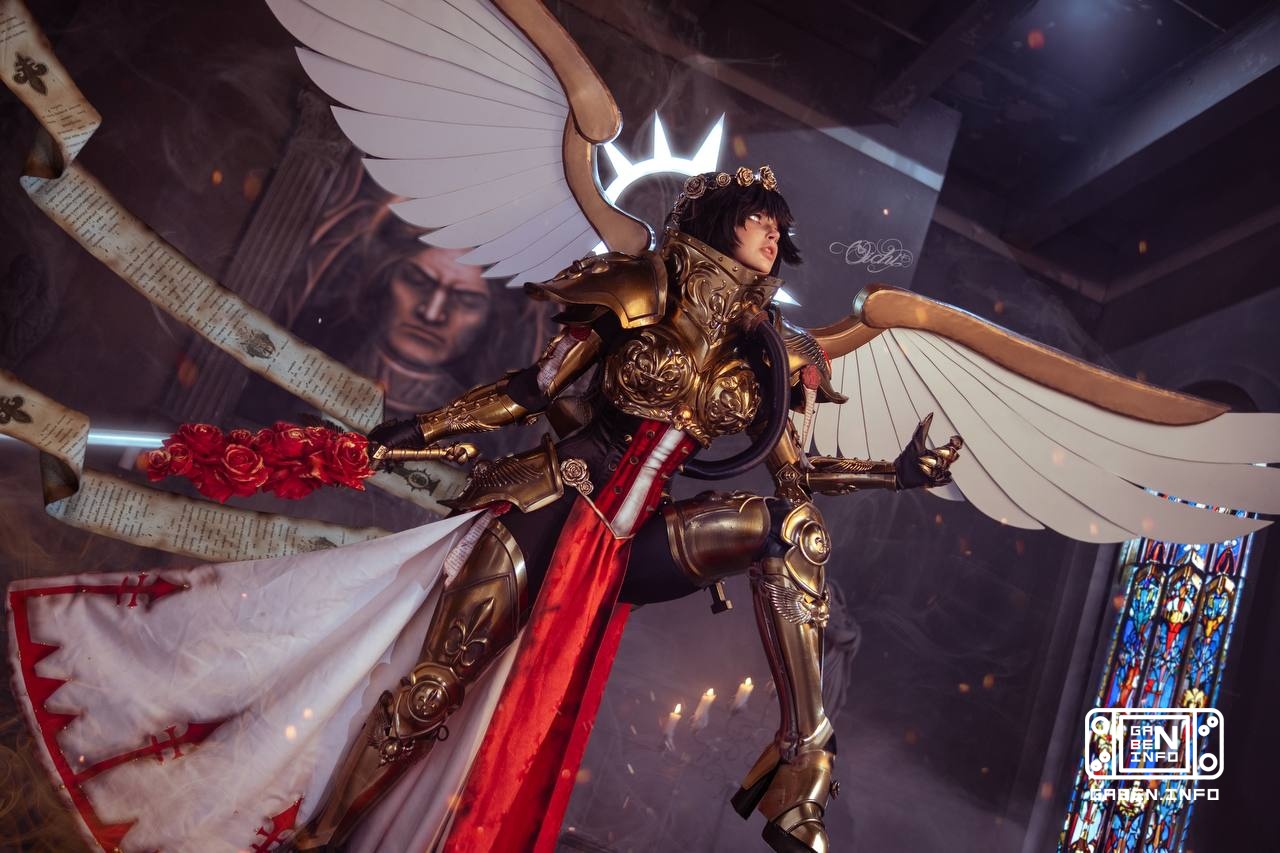 В рубрике косплея сегодня OICHI в образе Святой Селестины из Warhammer 40k