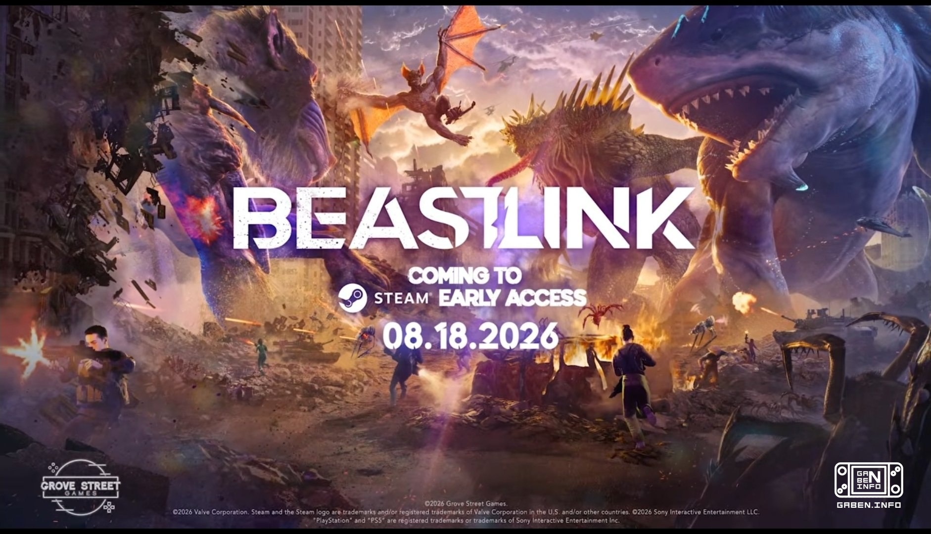 Beastlink จาก Grove Street Games (การรีมาสเตอร์เดียวกันกับ GTA ไตรภาค) จะเปิดให้เล่นก่อนใครในวันที่ 18 สิงหาคม มีตัวอย่า