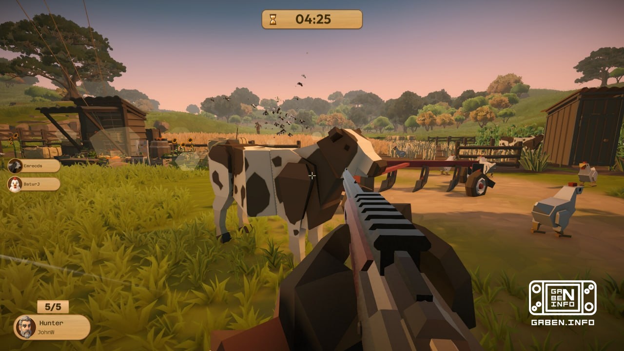 Let's become pigs and roosters - co-op hide and seek Moo Who will be released on Steam 🟠Gathering a company for 2-8 peop...