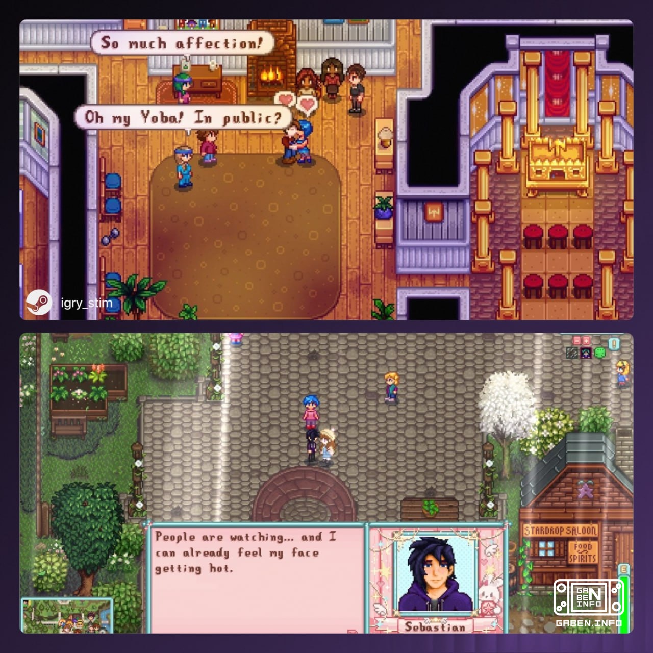 ❤️ یک ماد عاشقانه برای Stardew Valley منتشر شده است Lots of Kisses انیمیشن های جدید بوسیدن اضافه می کند و NPC ها اکنون ب...