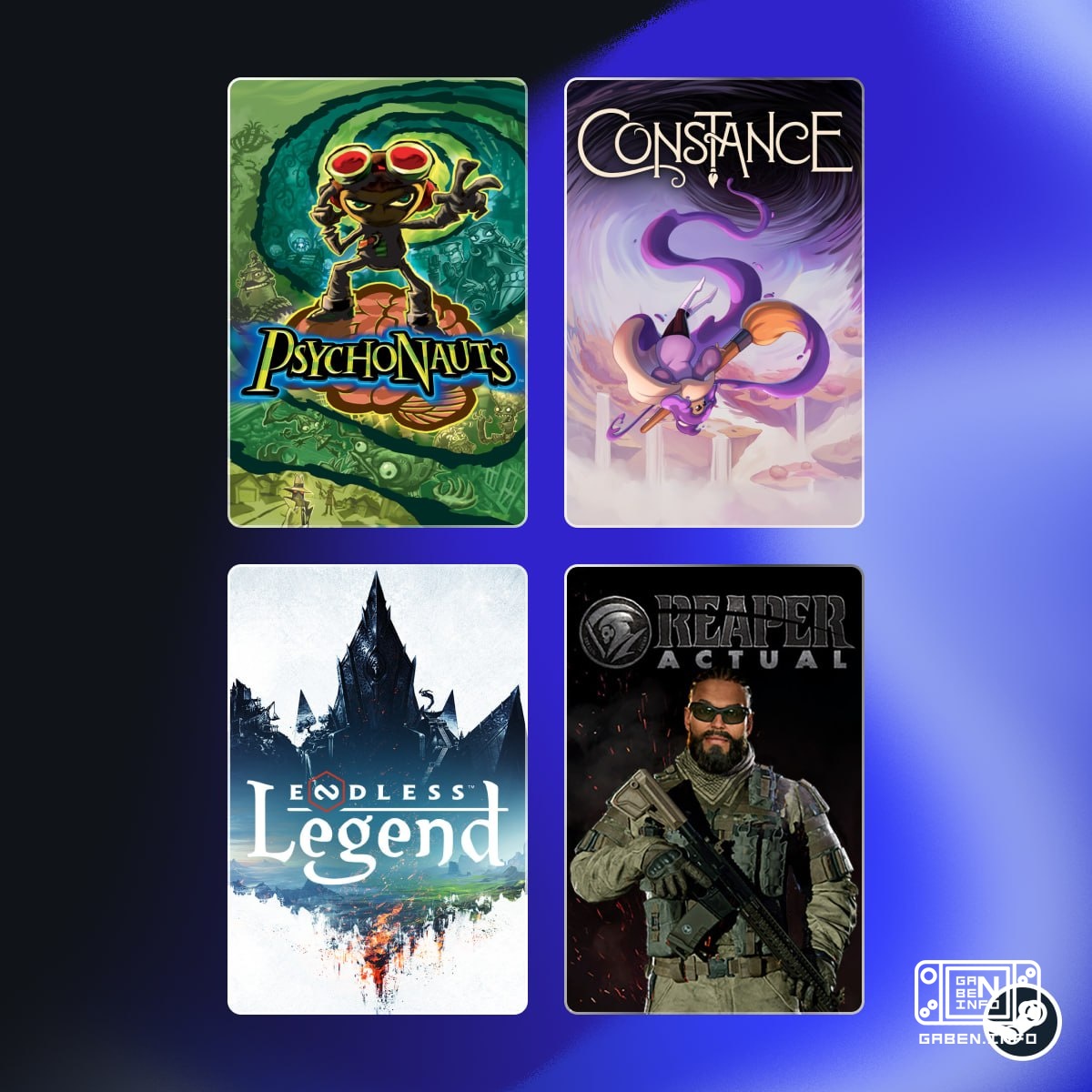 تخفیف های روزانه در Steam شروع شده است Psychonauts 91٪ تخفیف (در روسیه موجود نیست)، Constance 33٪ تخفیف، ENDLESS Legend ...