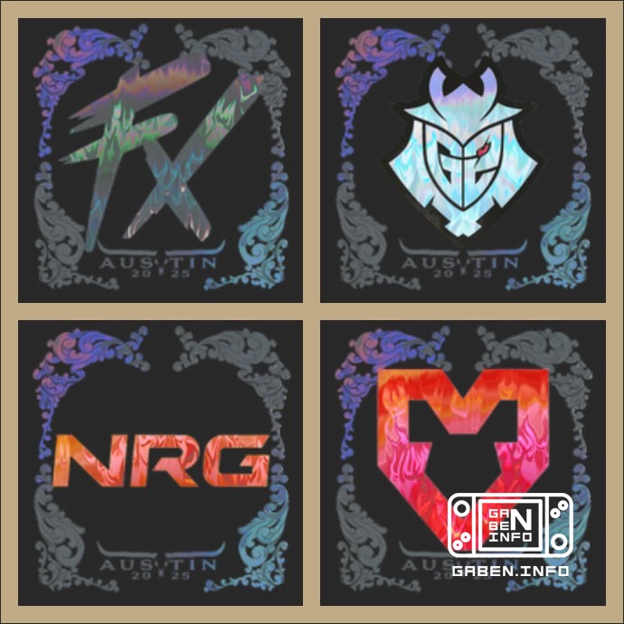 🤠 Austin holo stickers increased by an average of 41% 🤩 Growth leaders for the month: Fluxo - 315% G2 - 94% NRG - 86% MO...