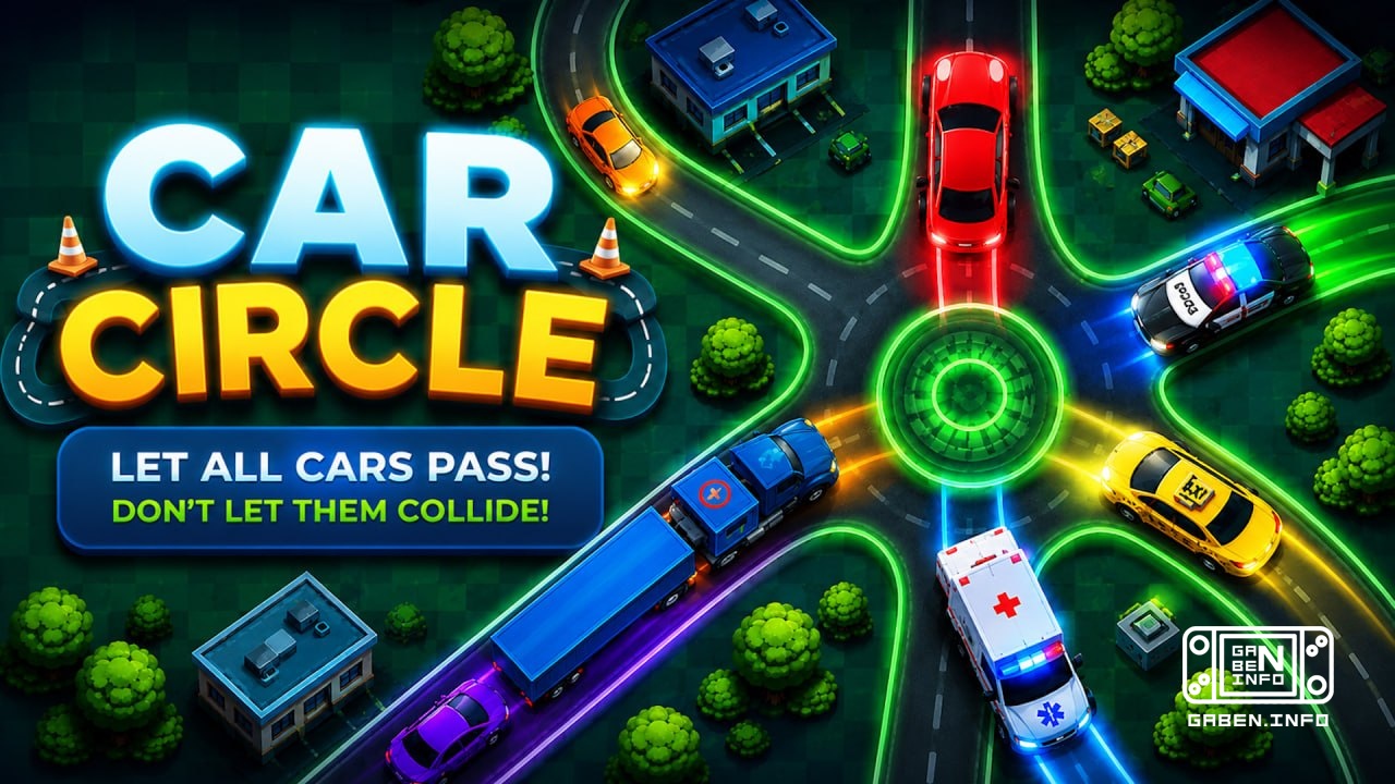 Car Circle — динамичная казуальная игра, где вам предстоит управлять движением автомобилей на кольцевых дорогах. Нажимай...