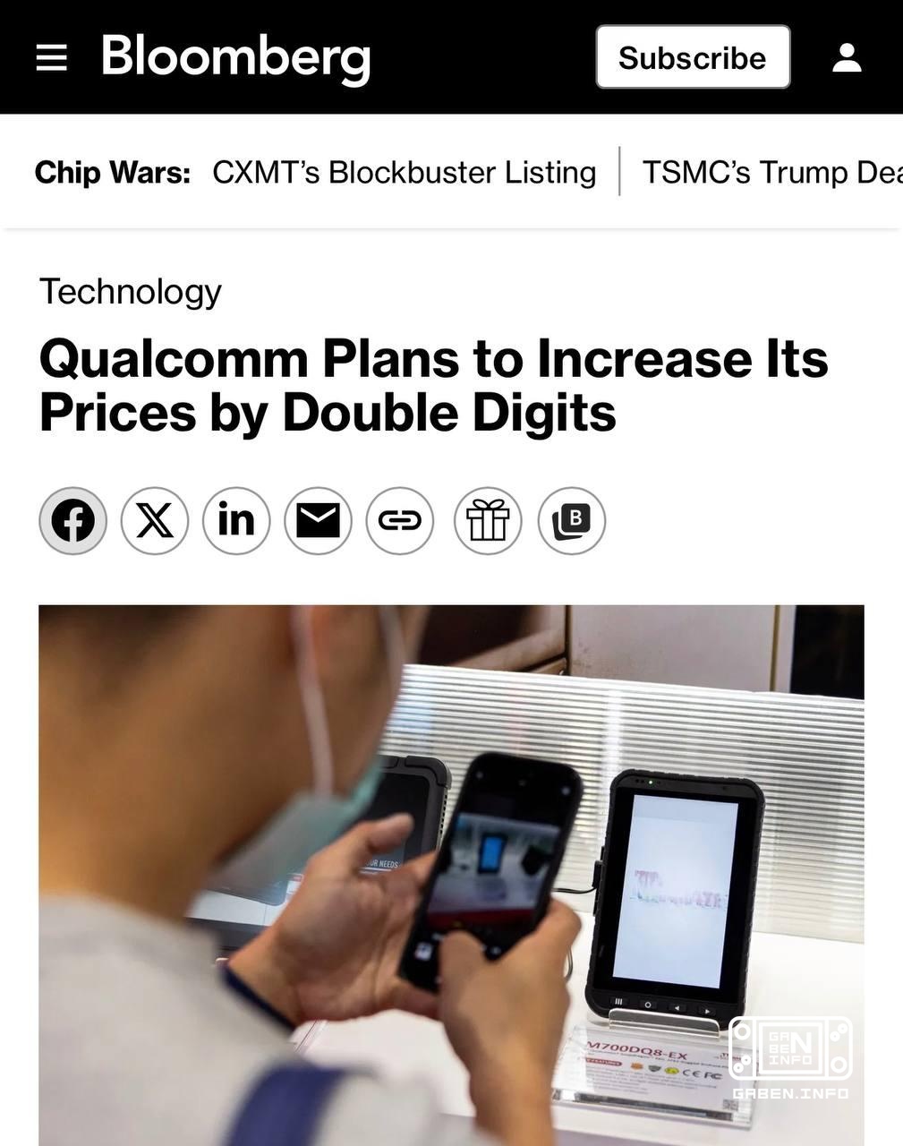 ️Samsung, Xiaomi and Oppo smartphones are getting more expensive Qualcomm is raising the prices of all its processors. Q...