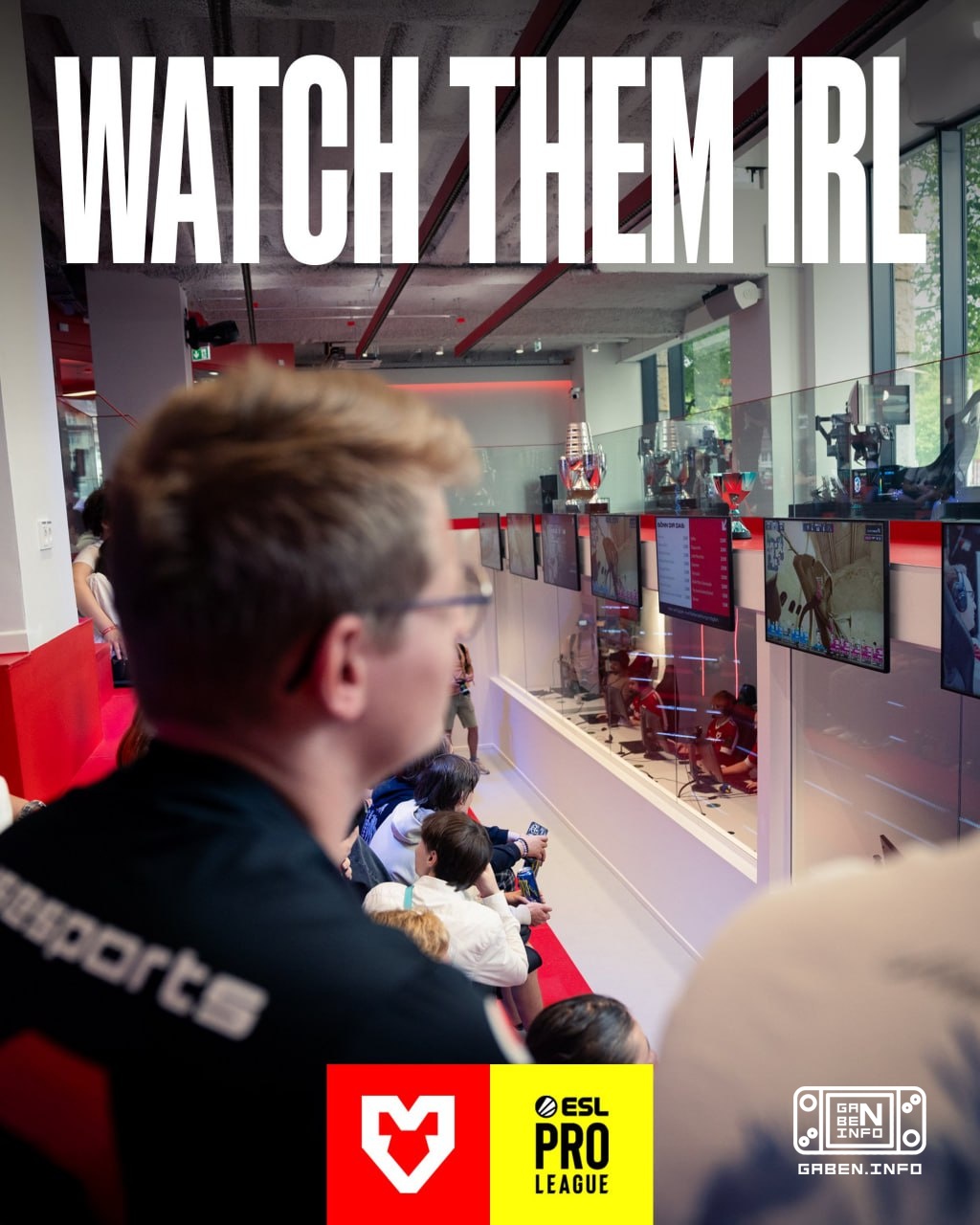 🐭MOUZ will play their matches in the second stage 🇲🇹 ESL Pro League S23 from the office in Hamburg🇩🇪 The team invites sp...