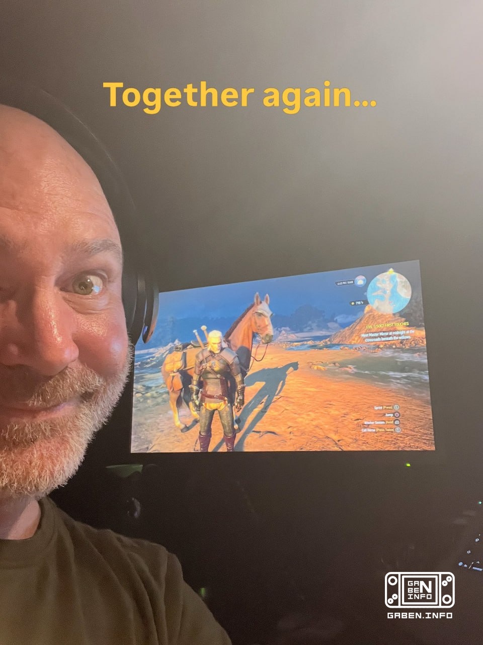 Dag Cockle, the voice actor of The Witch 3, boasted of recording dialogues for Ballad's ex. He tweeted: