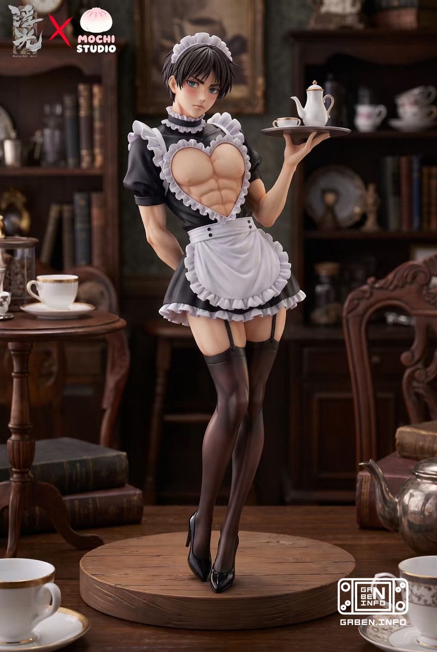 For the trou-fanatics Attacks Titans will produce figures of Erin Yeger and Levi Akkerman in housekeeping costumes The h...