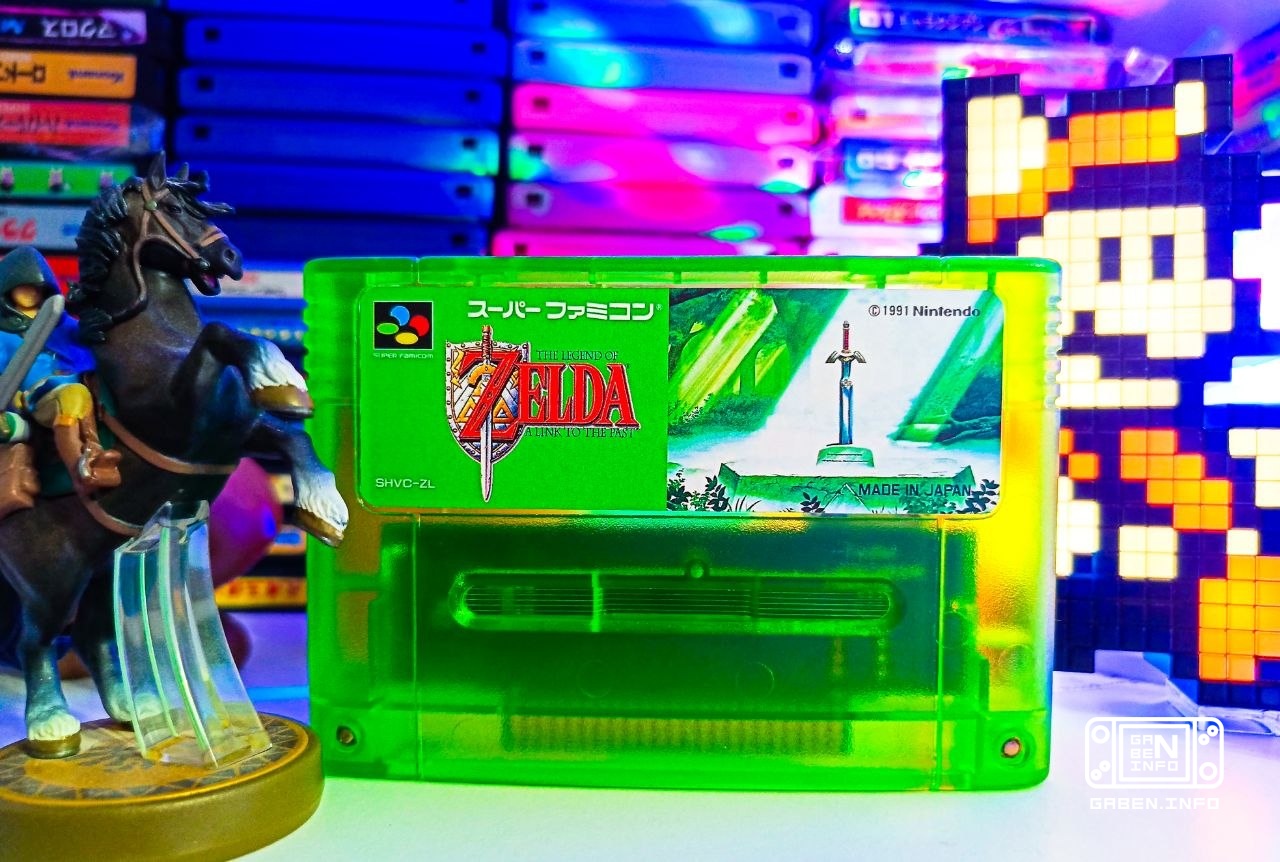 Die erste Anschaffung auf GBX Summer Party ist The Legend of Zelda: A Link to the Past in Russisch von Fan8bit.