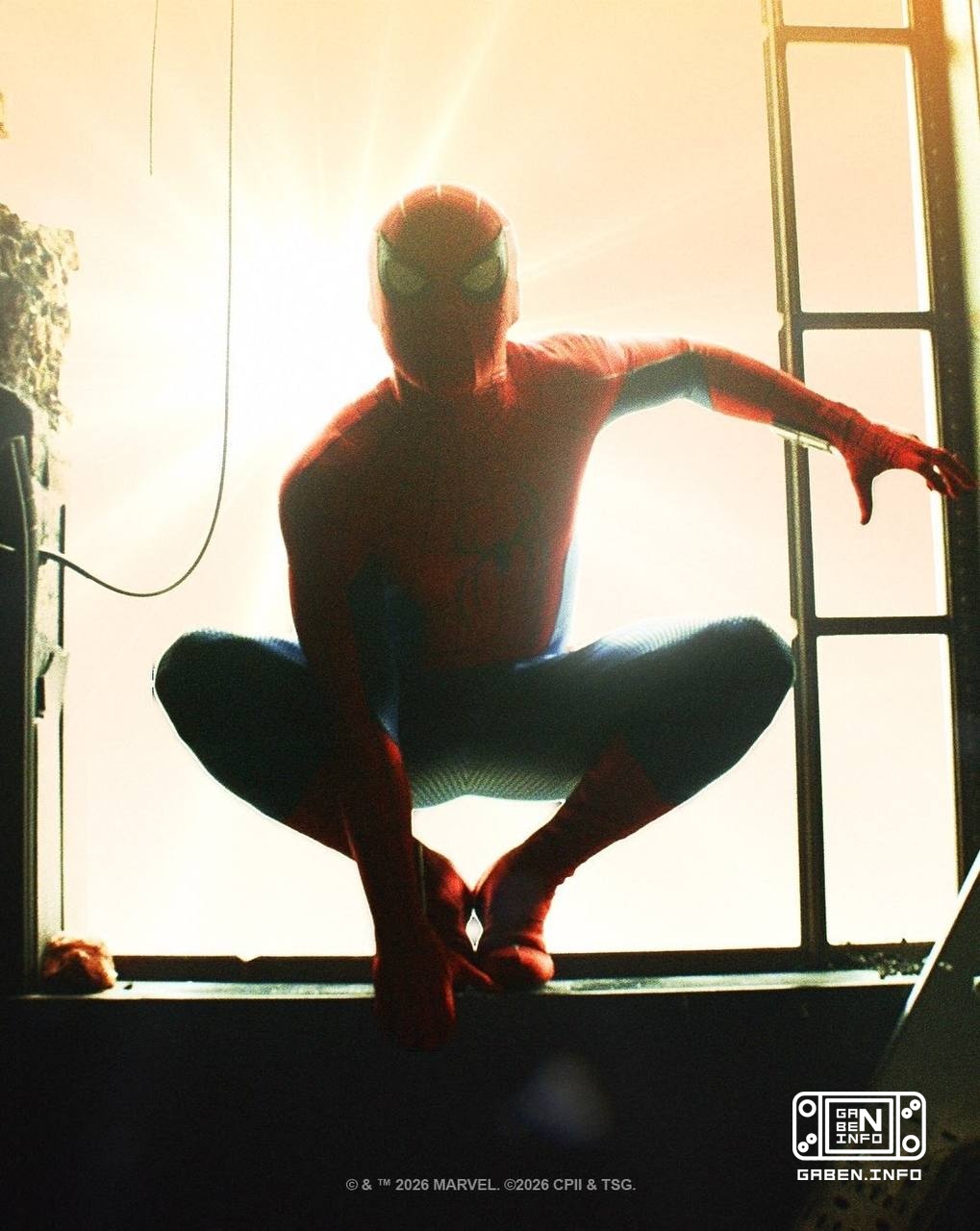 Stylish photos from the backdrop of Spider-Man: New Day.
