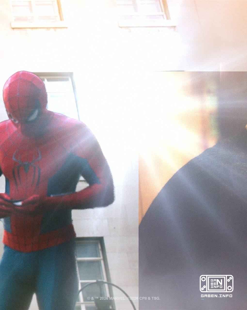 Stylish photos from the backdrop of Spider-Man: New Day.
