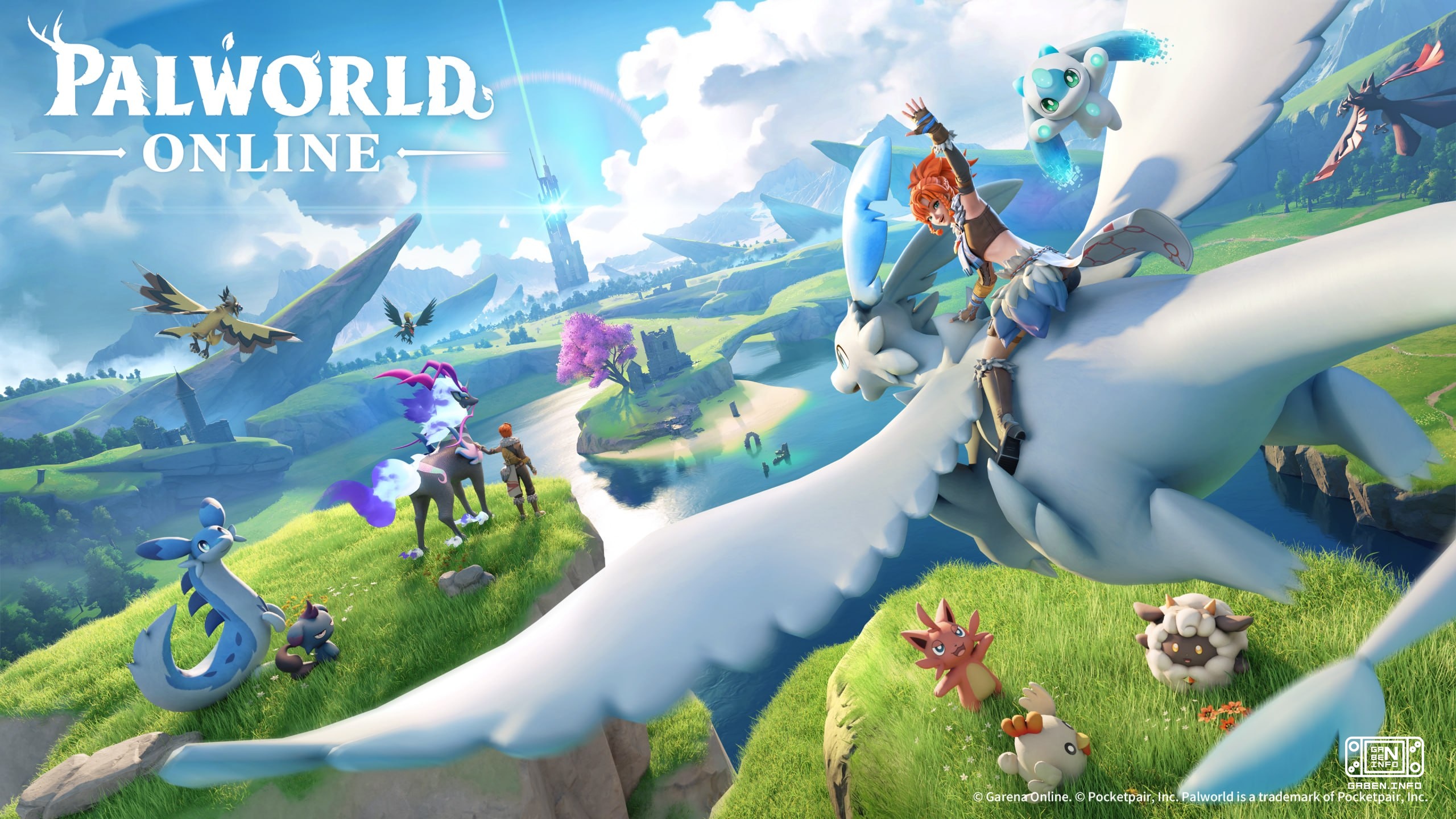 Garena is bezig met de mobile Palworld Online die voor het einde van het jaar op iOS en Android uitkomt.