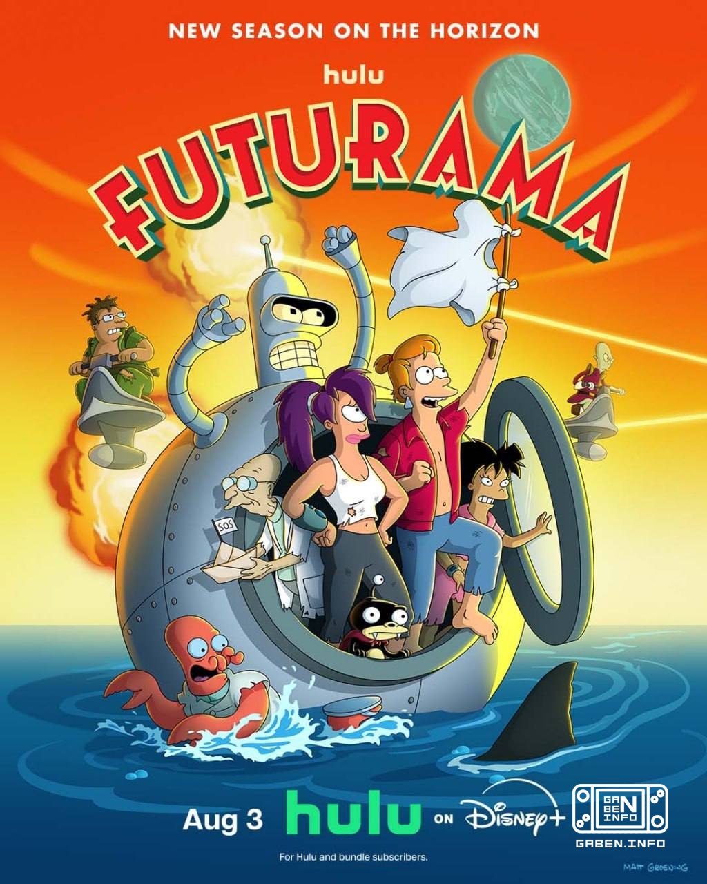 ️E' uscito un nuovo periodo Futurama La nuova stagione sarà caratterizzata da "Dissappointment" e nel 2027 verranno dist...