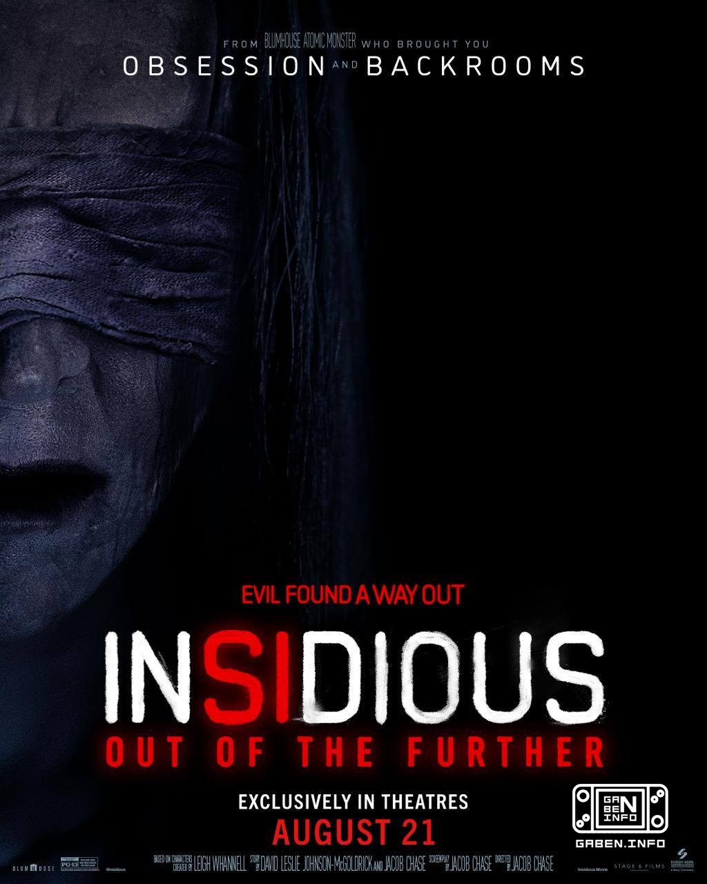 Bo! Scary film affiches Astral 6 De makers weten hoe je de fans bang kunt maken. Het is vanaf 21 augustus in een buitenl...