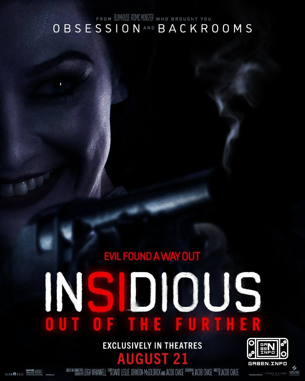 Bo! Scary film affiches Astral 6 De makers weten hoe je de fans bang kunt maken. Het is vanaf 21 augustus in een buitenl...