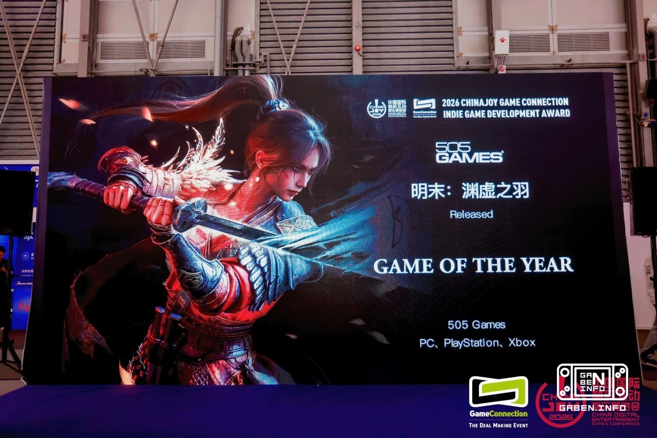 WUCHANG: Fallen Feathers đã trở thành Game of the Year Thực tế, chỉ có người Trung Quốc mới có được giải thưởng ChinaJoy...