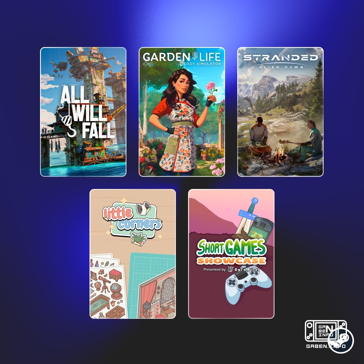 Steam has launched daily discounts All will fall received a 35% discount, 70% off Garden Life: A Cozy Simulator, 65% off...