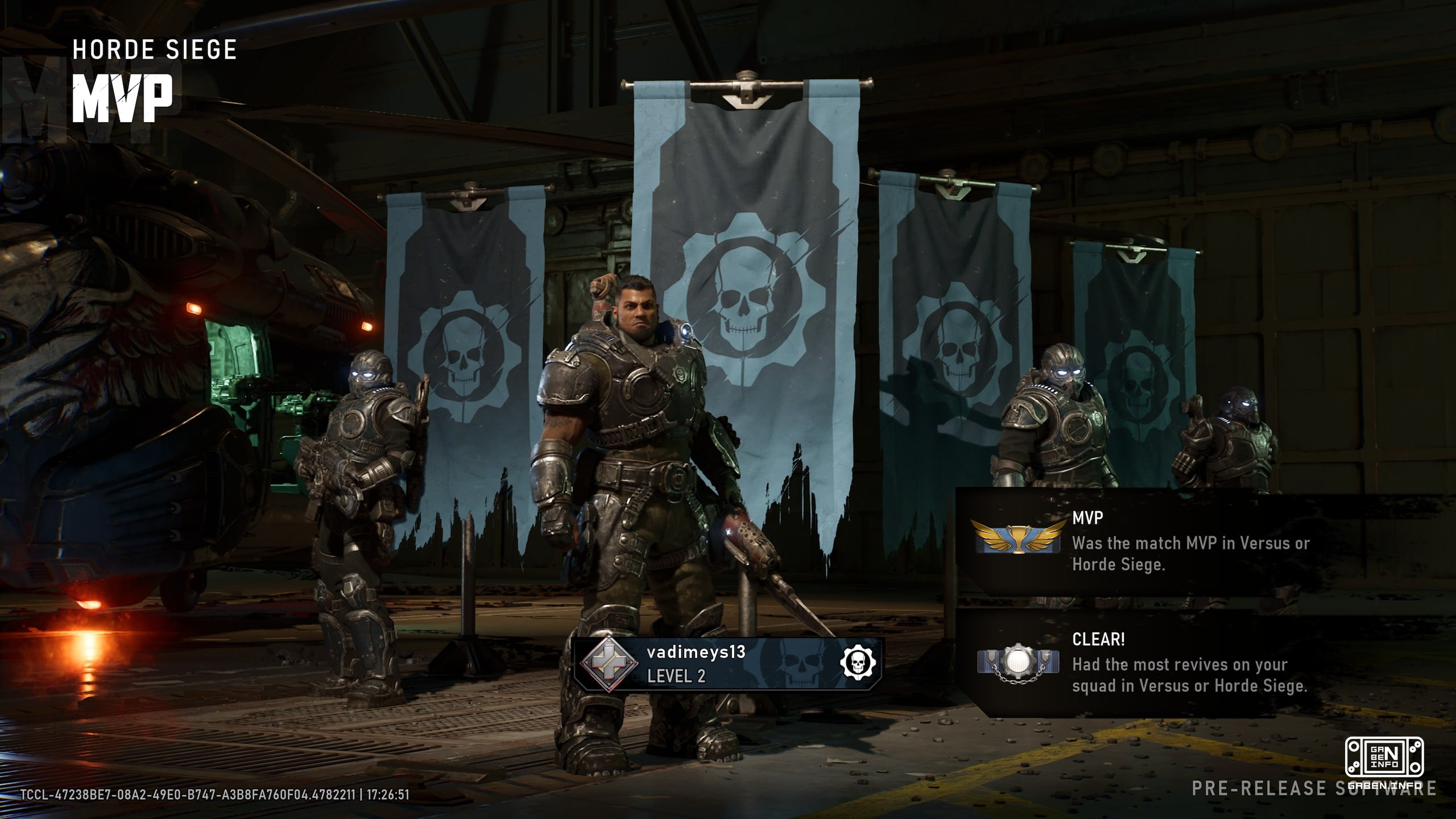 De Beslag op Horde in Gears of War: E-Day is een nieuwe versie van Helldivers 2. Drie teams van vier mensen lopen elk ov...