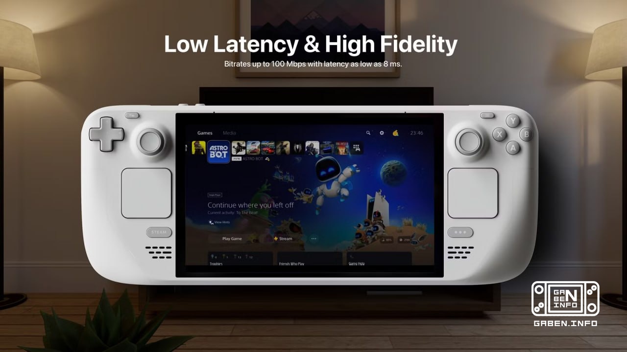يمكن الآن لعب ألعاب PS5 على Steam Deck بفضل عميل Asobi: Remote Play Asobi: Remote Play يعمل عبر تسليم الألعاب السحابية م...