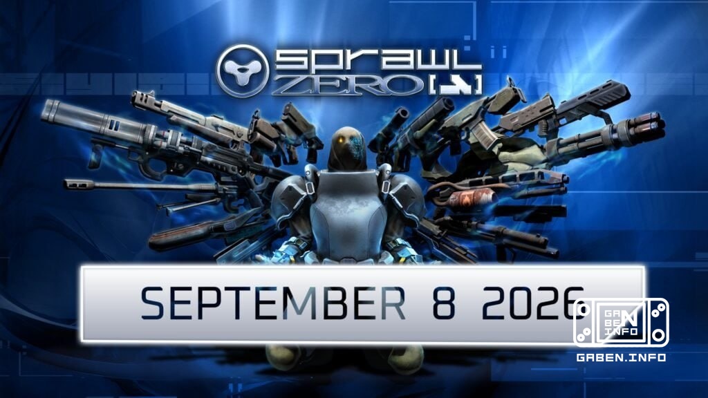 Шутер, вдохновлённый играми 2000-х, SPRAWL ZERO выйдет 8 сентября на PC, Switch 2, PS5 и XBOX Series По сюжету вы играет...