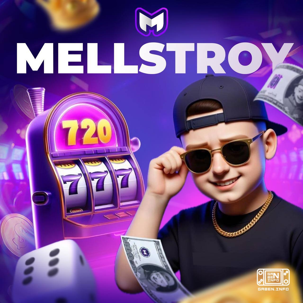 ❗️Меллстрой объявил о масштабном запуске своего проекта 💴 MELLSTROY CASINO — новый проект от Меллстроя и партнёров. • +5...
