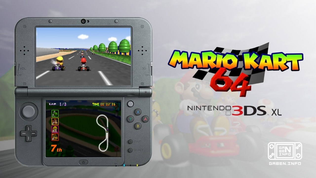 Mario Kart 64 got a fan port on the Nintendo 3DS It was made by an enthusiast under the nickname estebanpdn because it c...