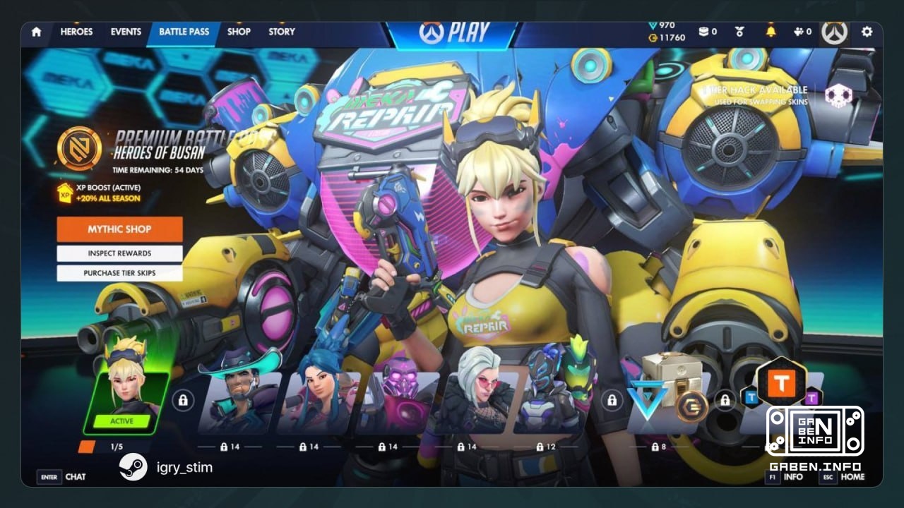 🔥 O Overwatch retorna às antigas passagens de combate Já na 4a temporada, eles poderão ser realizados novamente e recebe...