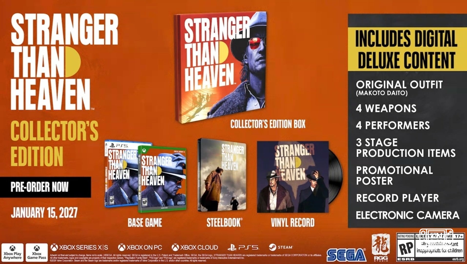 По Stranger Than Heaven прошёл 25-минутный стрим с показом боевки Напомним, что в комплекте с саундтреком идёт ещё полно...