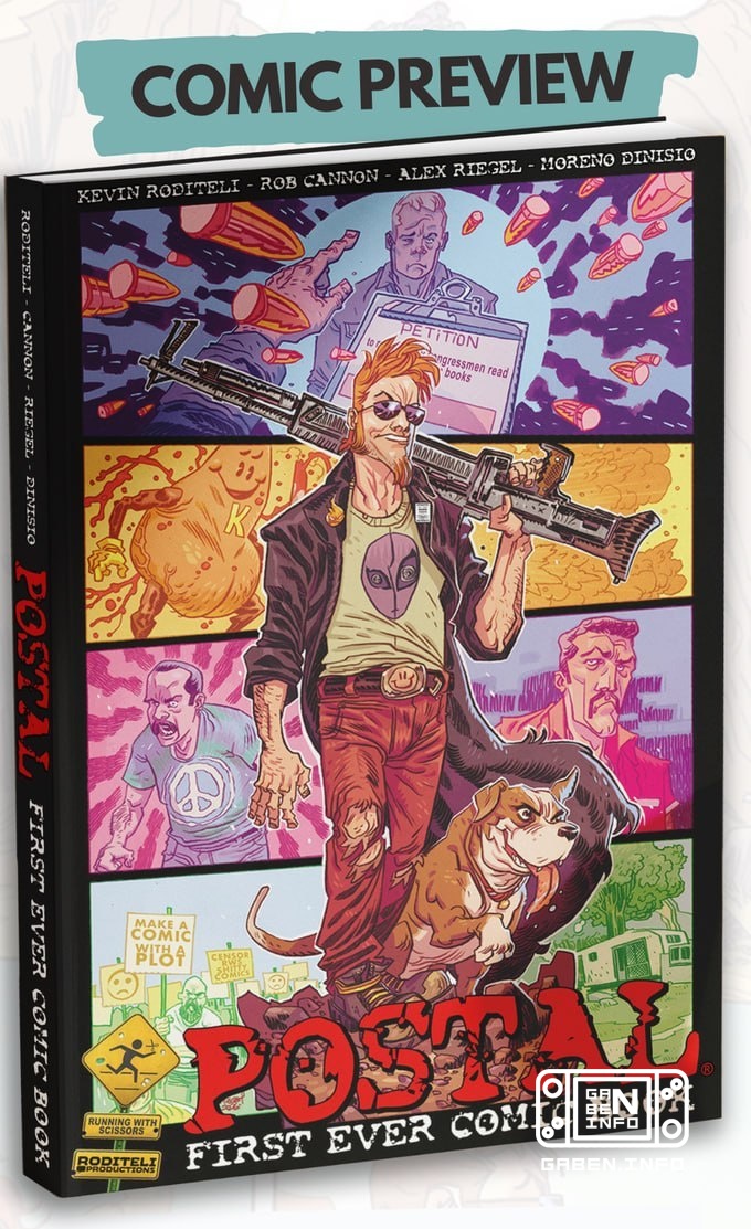 POSTAL regresa en forma de cómic De todos modos, los creadores del juego quieren recaudar dinero para él de sus fans a t...