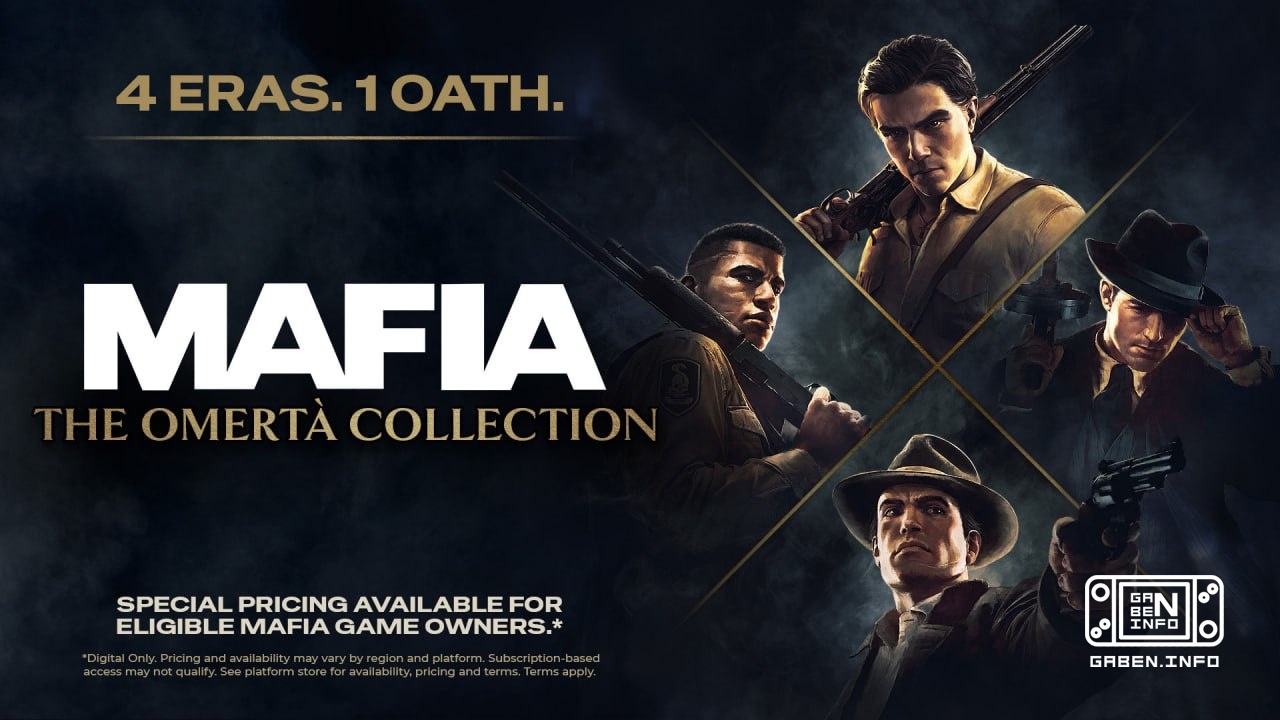 Mafia: Definitive Edition получит PS5-версию – она выйдет завтра (14 августа) и будет бесплатной для владельцев цифровог...