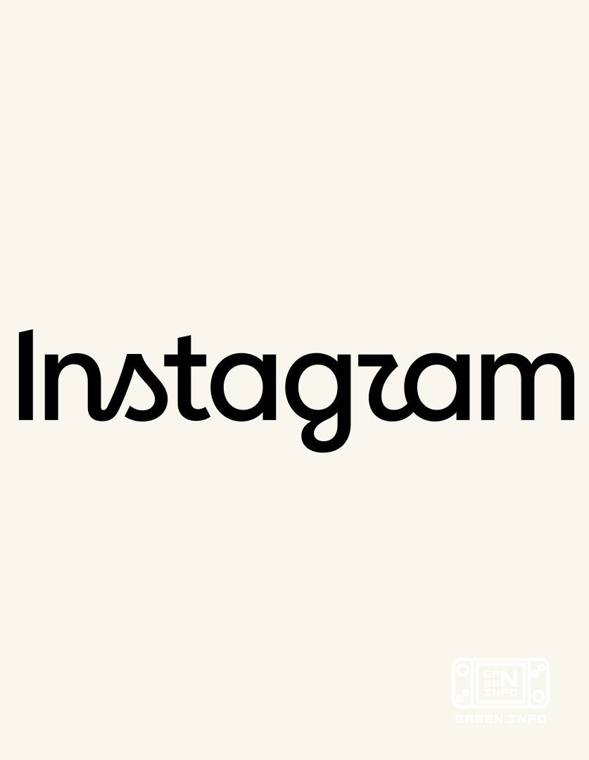 Instagram представила новый логотип-вордмарк (до и после) 🤷‍♂