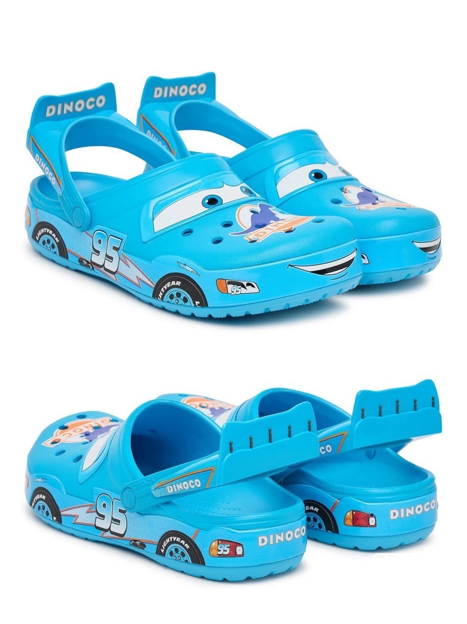New streaks are announced on the Blue MacQueen and Ramón are the slippers The blue pair is dedicated to Dinoco Lightning...