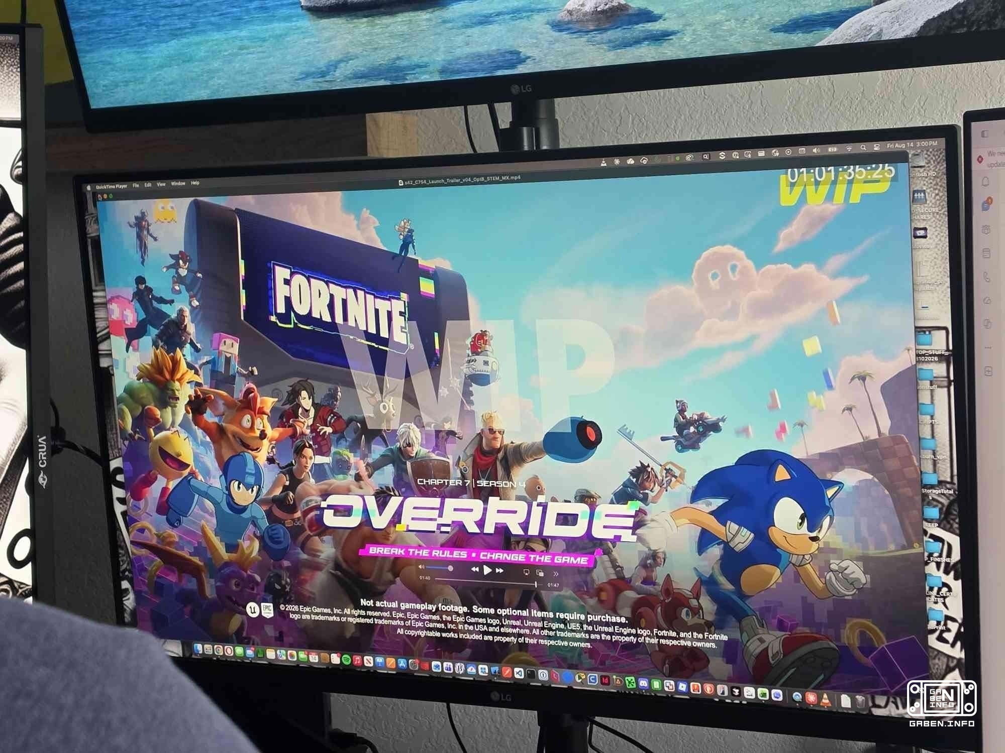 フォートナイトの新シーズンのキャラクターのポスターが 融合した写真です 人工知能と 関連している人もいます 特にPC-Manとカレッシュの眼がなくとも AIに似ていない人もいます