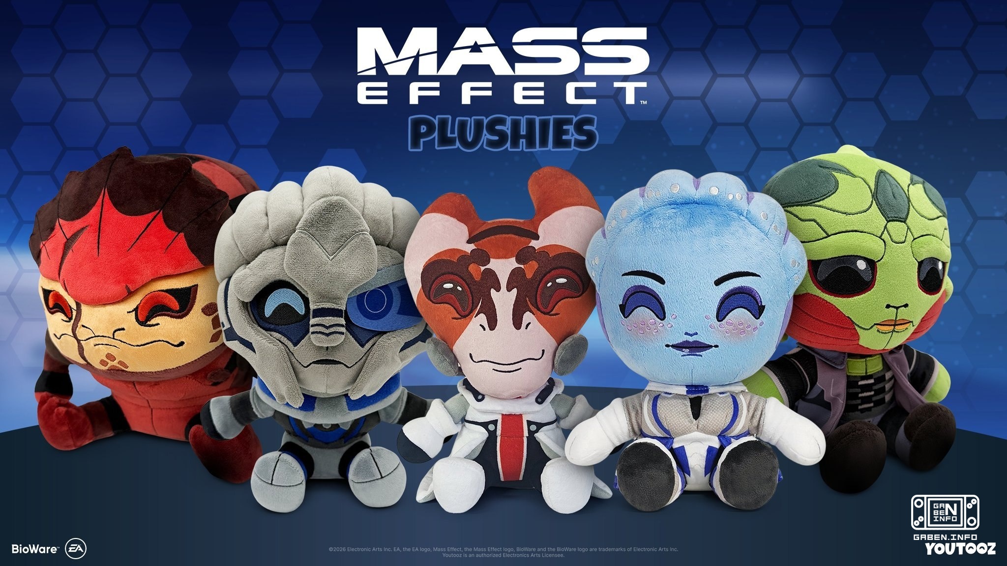 МАССИВНАЯ БОМБА: Mass Effect получит мягкие игрушки от YouTooz Они появятся в продаже с 21 августа в 23:00 по МСК.