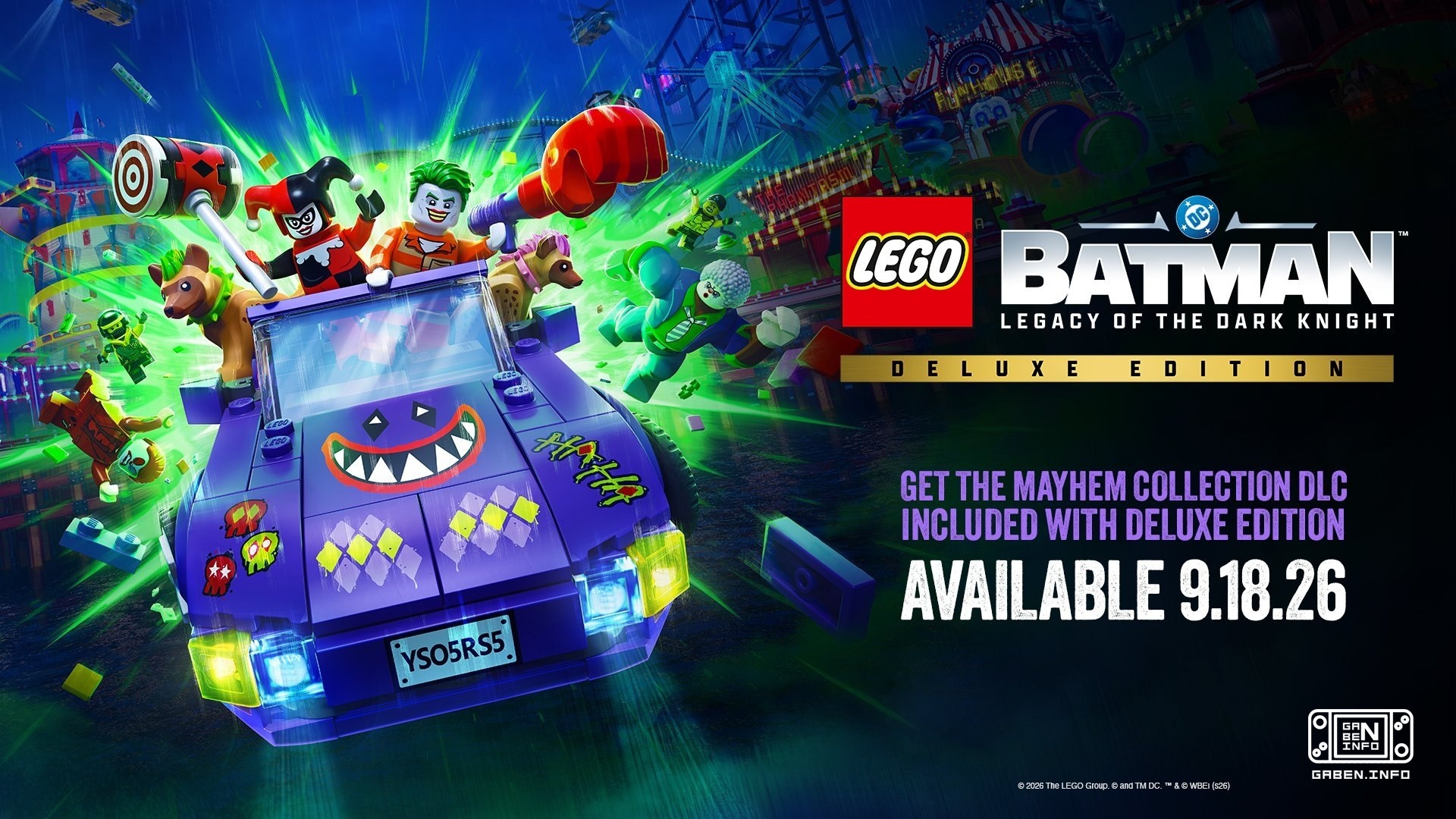 The Mayhem Collection DLC для LEGO Batman: Legacy of the Dark Knight выйдет 18 сентября Больше подробностей мы увидим на...