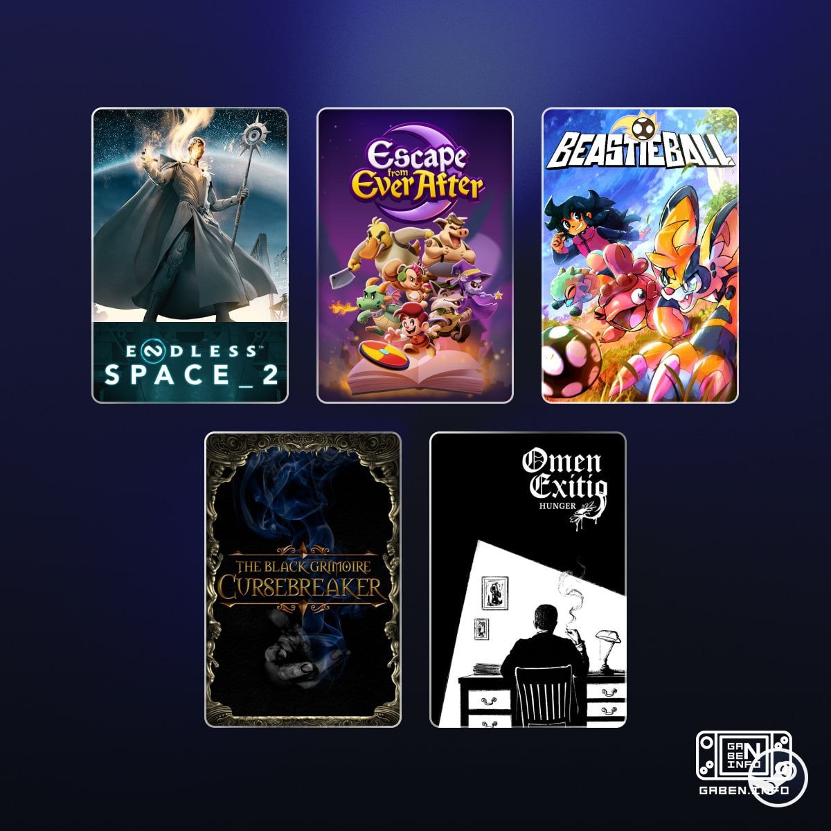Steam has launched daily discounts 80% off ENDLESS Space 2, 25% off Escape from Ever After, 20% off Beastieball, 60% off...